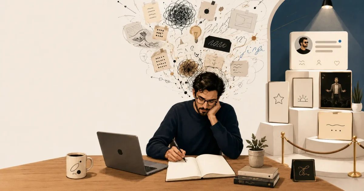 I’m Not Building a Personal Brand. I’m Emptying My Head.