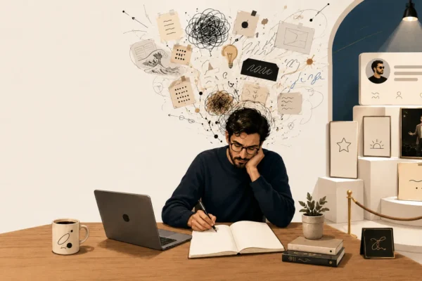 I’m Not Building a Personal Brand. I’m Emptying My Head.