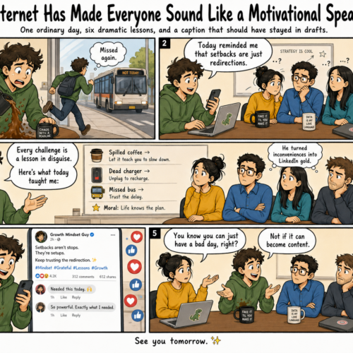 The Internet Has Made Everyone Sound Like a Motivational Speaker