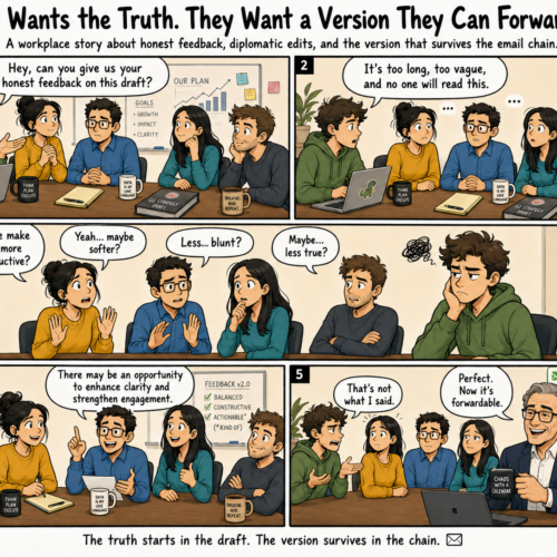 Nobody Wants the Truth. They Want a Version They Can Forward