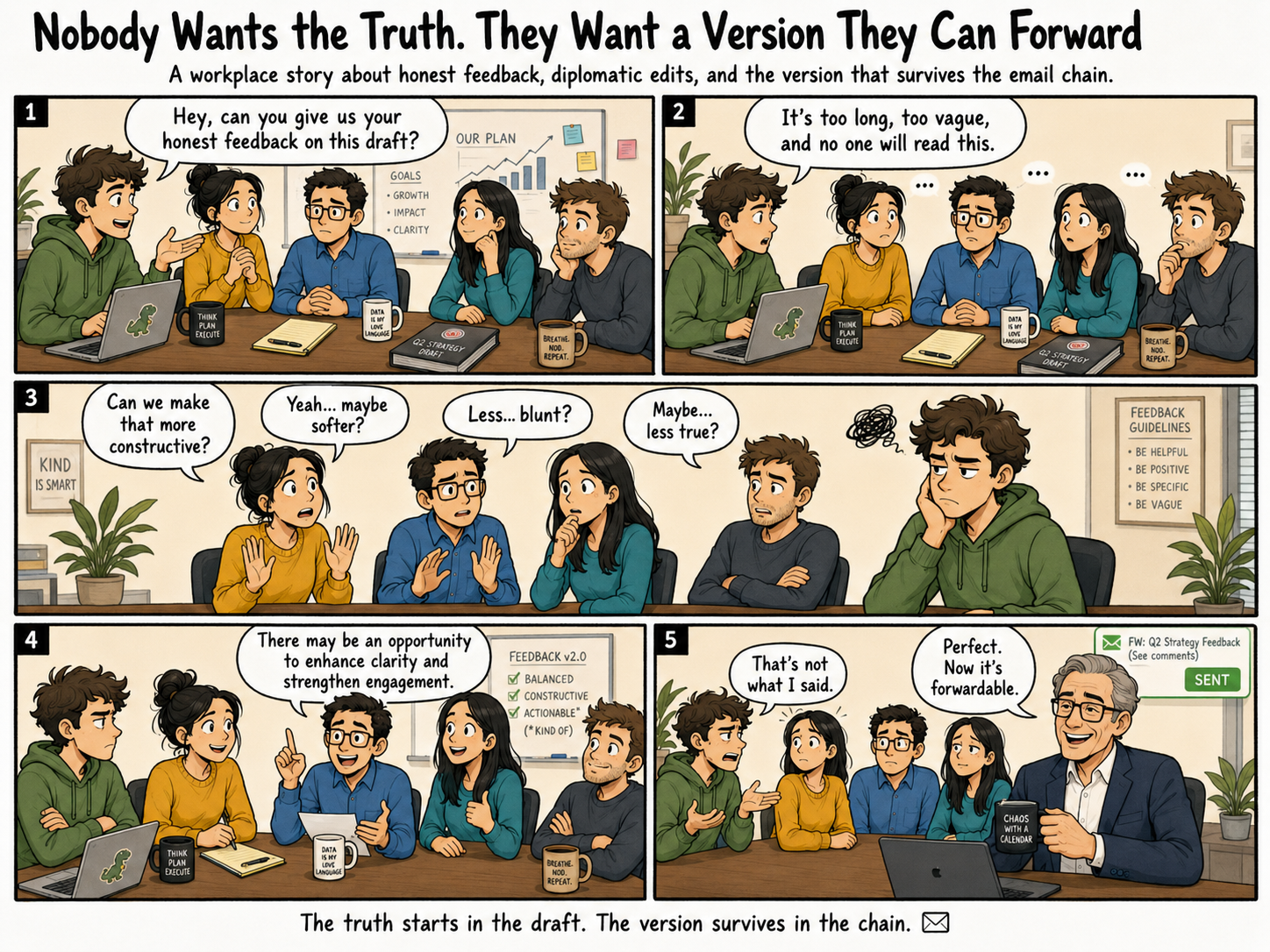 Nobody Wants the Truth. They Want a Version They Can Forward