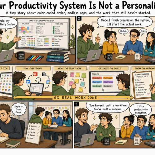 Your productivity system is not a personality